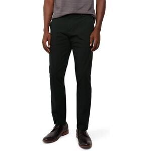 Dockers City Tech Trouser Pants Mens 34x32 Black Slim Fit Smart 360 Tech Stretch
